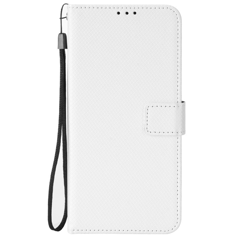 Diamond knižkové púzdro na Realme Note 70T - biele