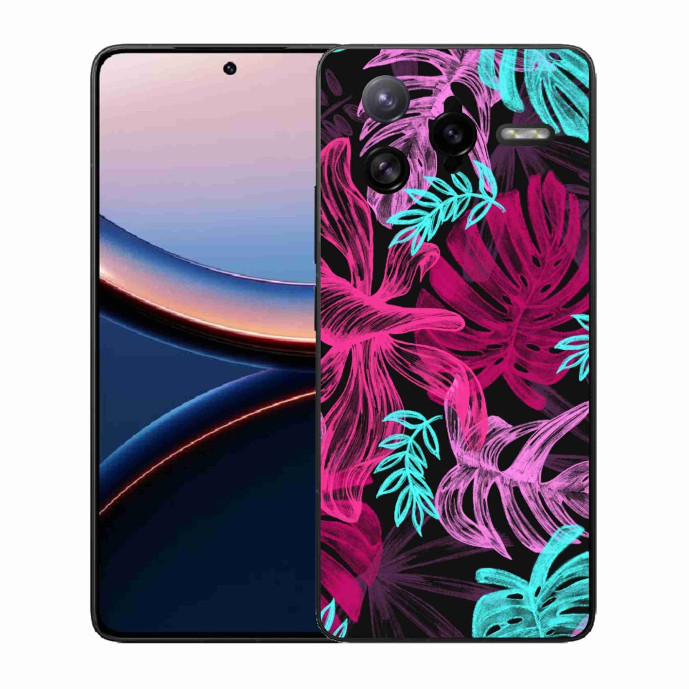Gélový kryt mmCase na Xiaomi Poco F7 Ultra - kvety 1