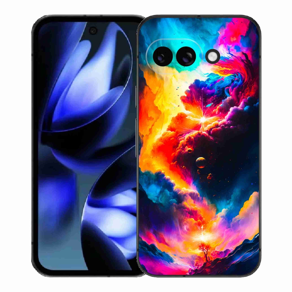 Gélový kryt mmCase na Google Pixel 9a - abstraktný motív