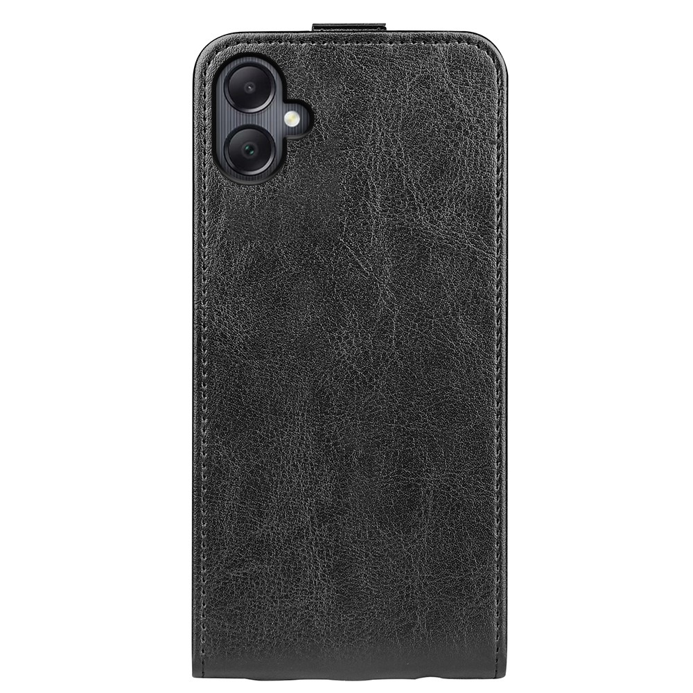 Vertical knižkové púzdro na Samsung Galaxy A06 4G - čierne