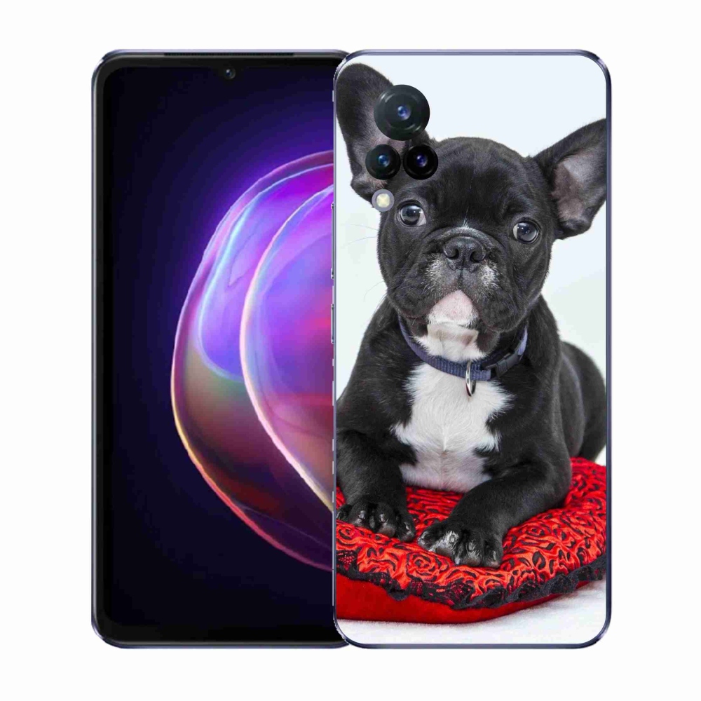 Gélový kryt mmCase na Vivo V21 4G/5G - buldog