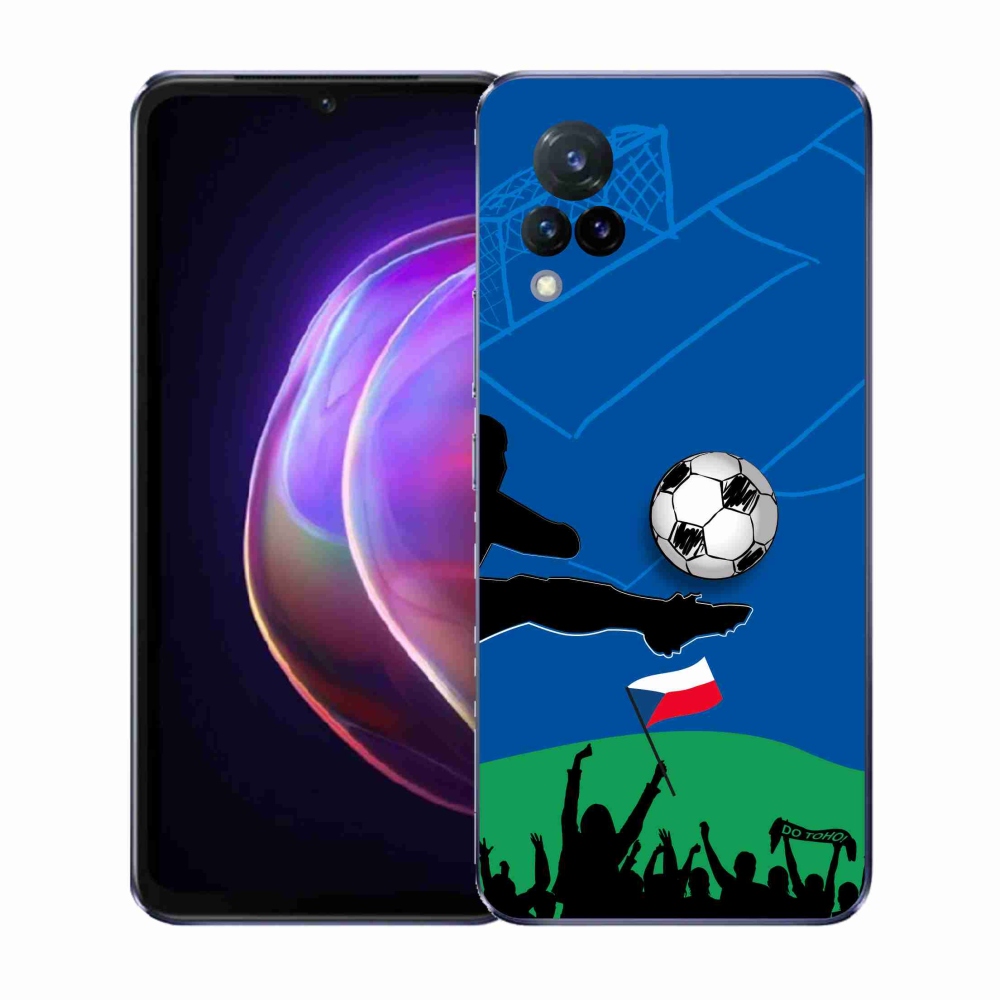 Gélový kryt mmCase na Vivo V21 4G/5G - fanúšikovia futbalu
