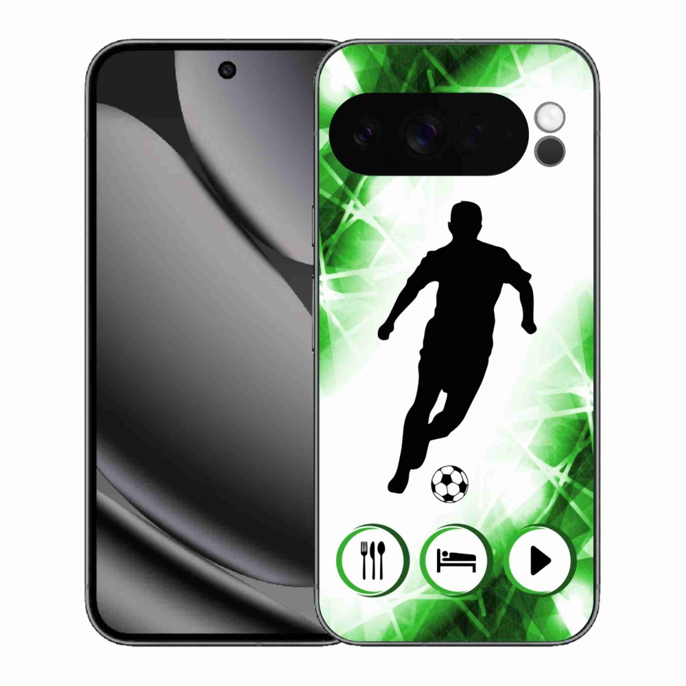 Gélový kryt mmCase na Google Pixel 10 Pro XL - futbalista