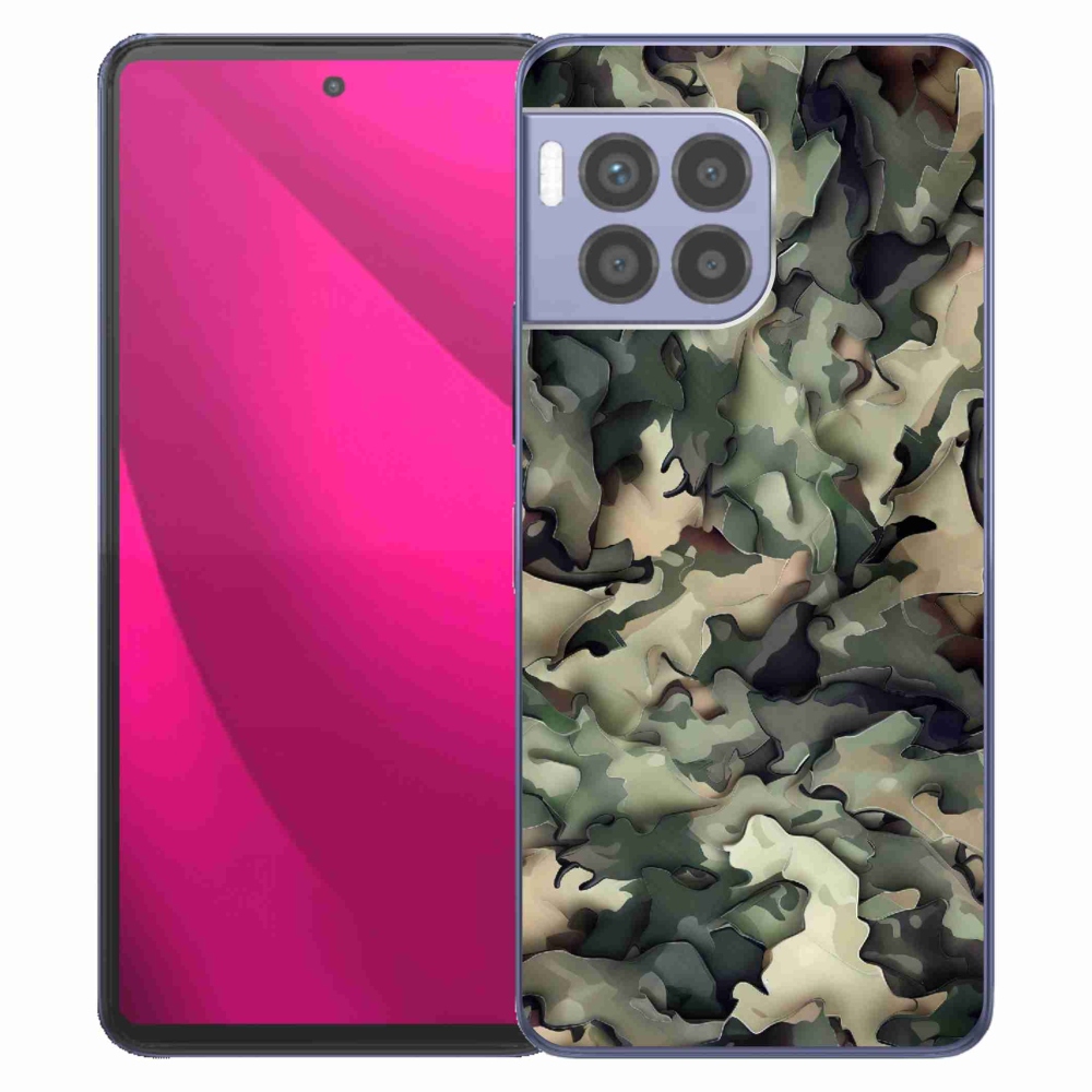Gélový kryt mmCase na T-Mobile T Phone 2 Pro - maskáčový vzor 9