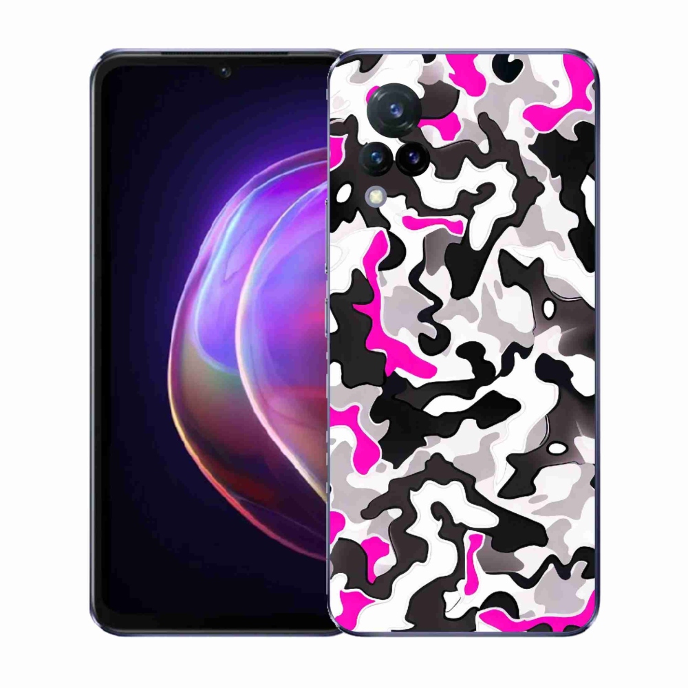 Gélový kryt mmCase na Vivo V21 4G/5G - maskáčový vzor 5