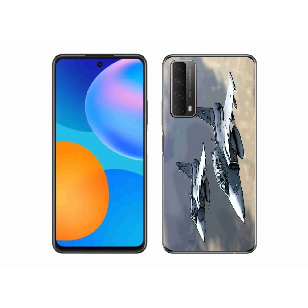 Gélový kryt mmCase na Huawei P Smart (2021) - stíhačky