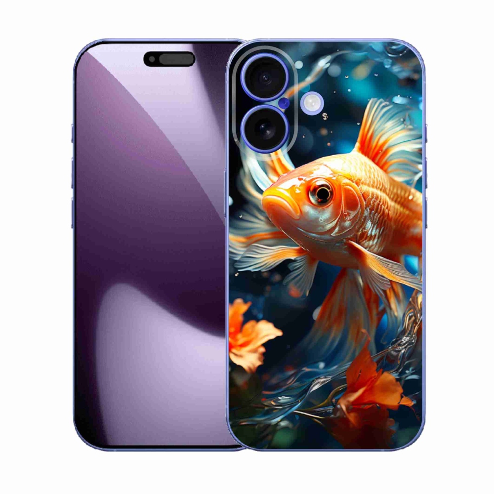 Gélový kryt mmCase na iPhone 17 - rybka