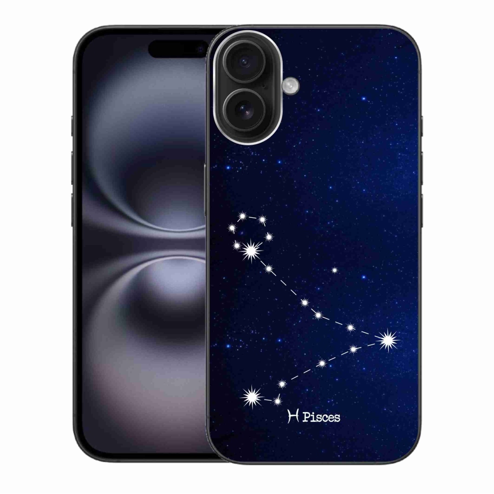 Gélový kryt mmCase na iPhone 16 Plus - súhvezdie Ryby