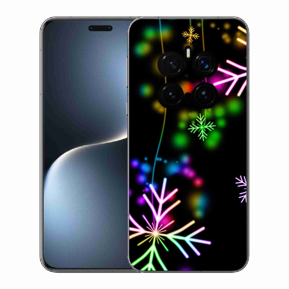 Gélový kryt mmCase na Honor Magic 7 Pro 5G - farebné vločky