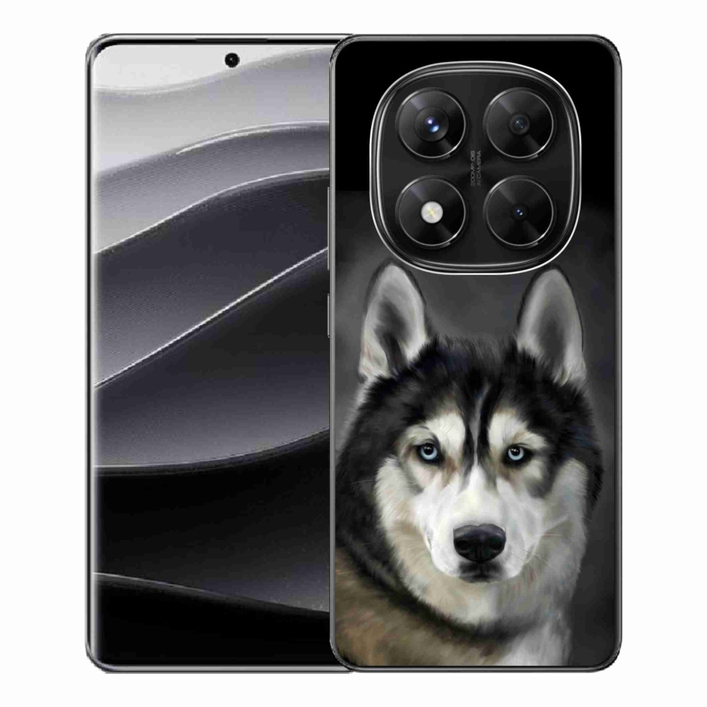 Gélový kryt mmCase na Xiaomi Redmi Note 14 Pro 5G/Poco X7 5G - husky