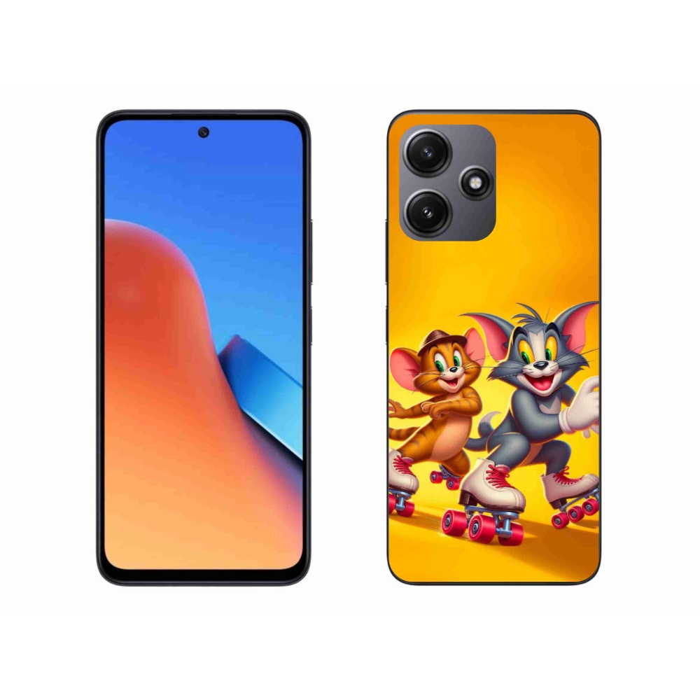 Gélový kryt mmCase na Xiaomi Redmi 12 5G - tom a jerry