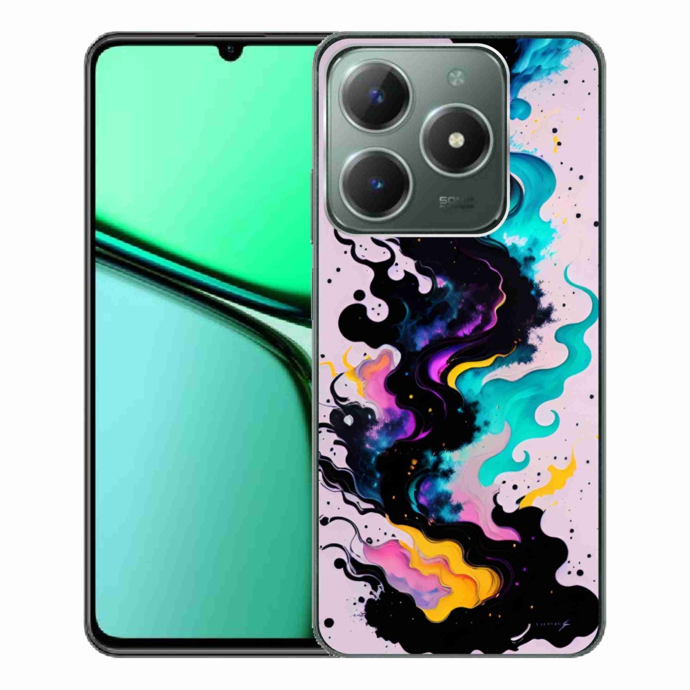 Gélový kryt mmCase na Realme C61 - abstraktný motív 4