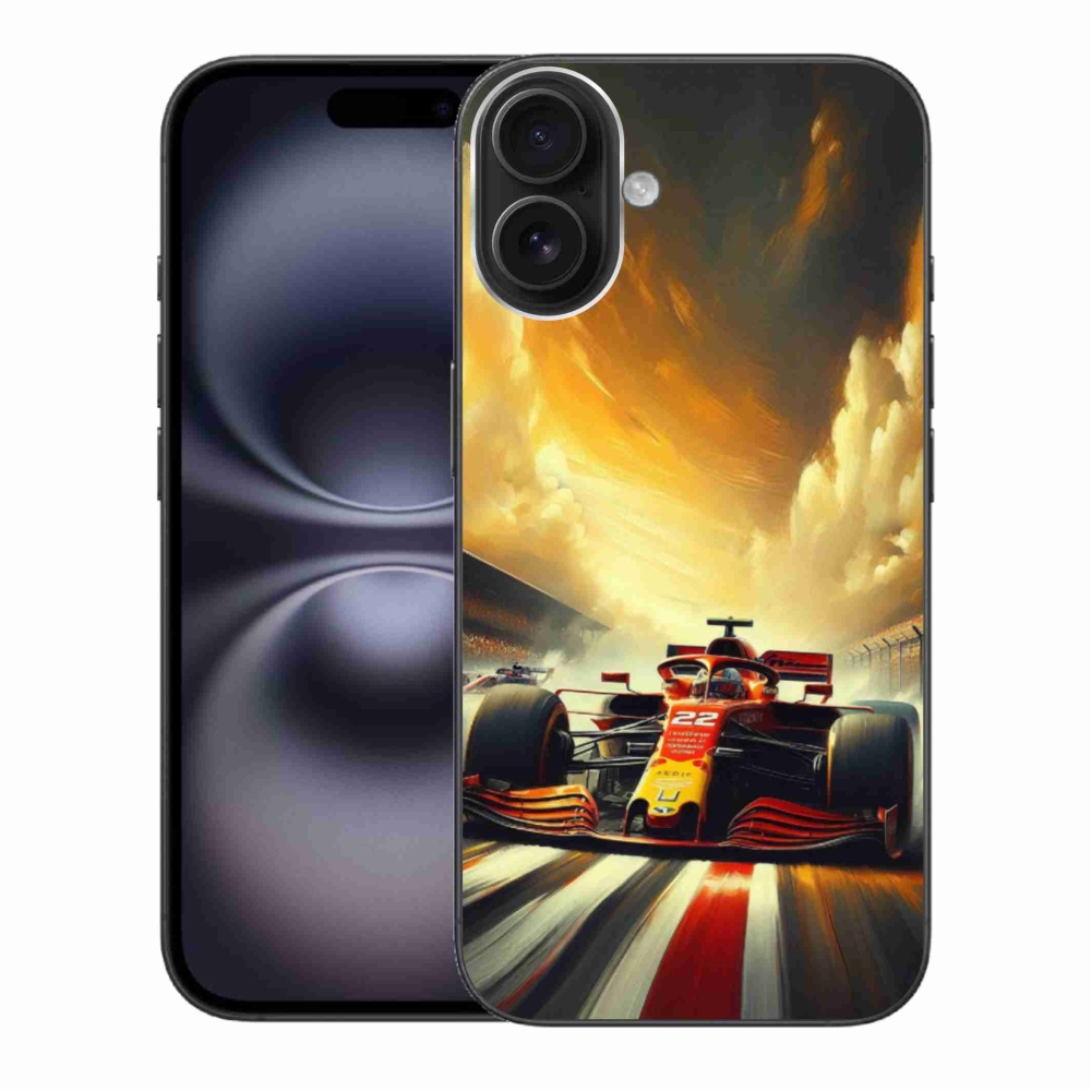 Gélový kryt mmCase na iPhone 16 Plus - formula 2