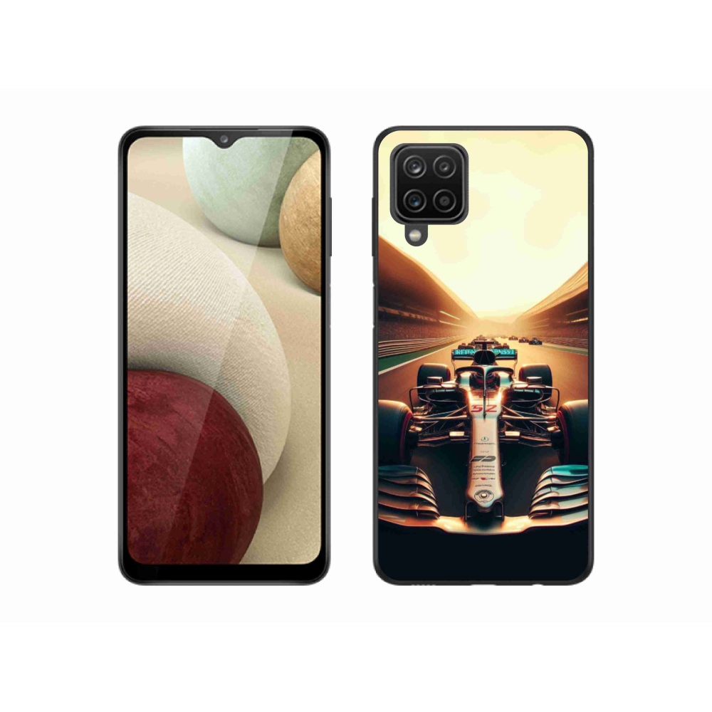 Gélový kryt mmCase na Samsung Galaxy A12 - formula 1