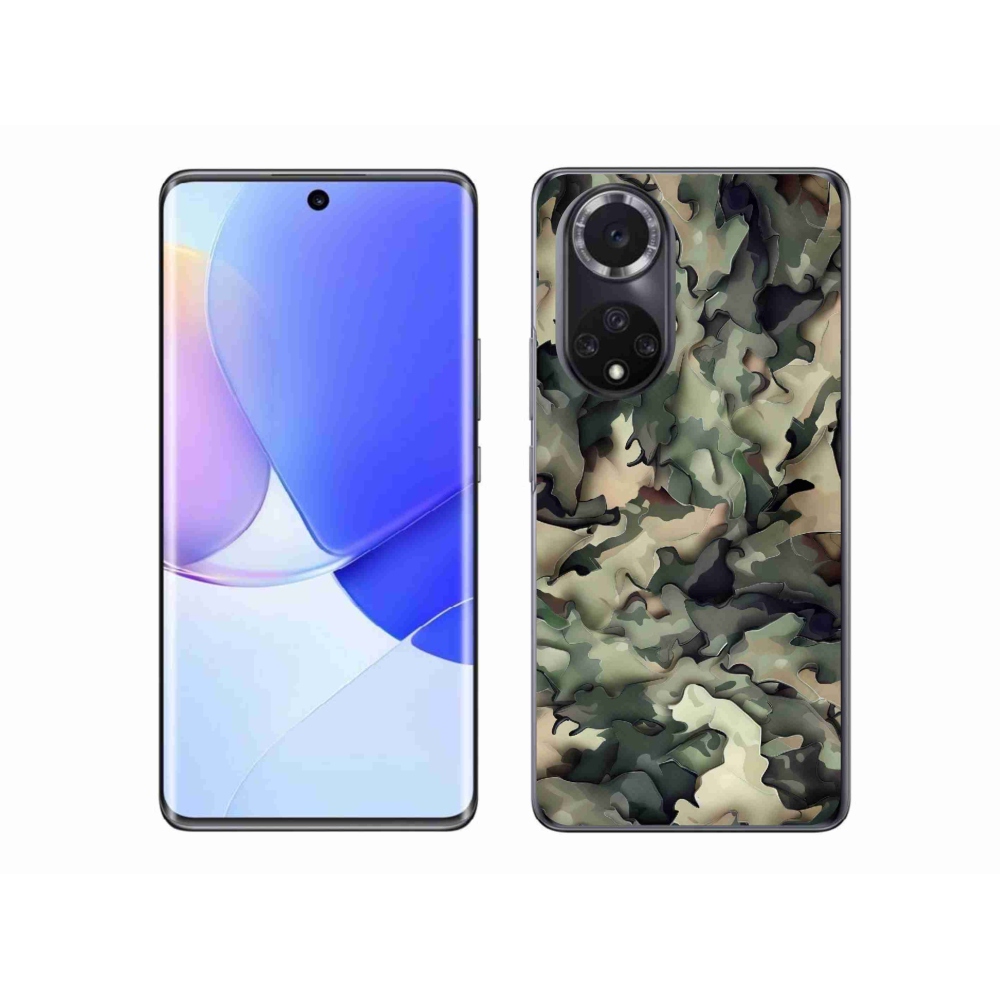 Gélový kryt mmCase na Huawei Nova 9 - maskáčový vzor 9