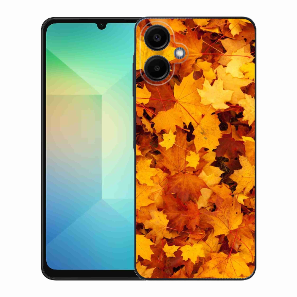 Gélový kryt mmCase na Samsung Galaxy A06 4G - javorové listy