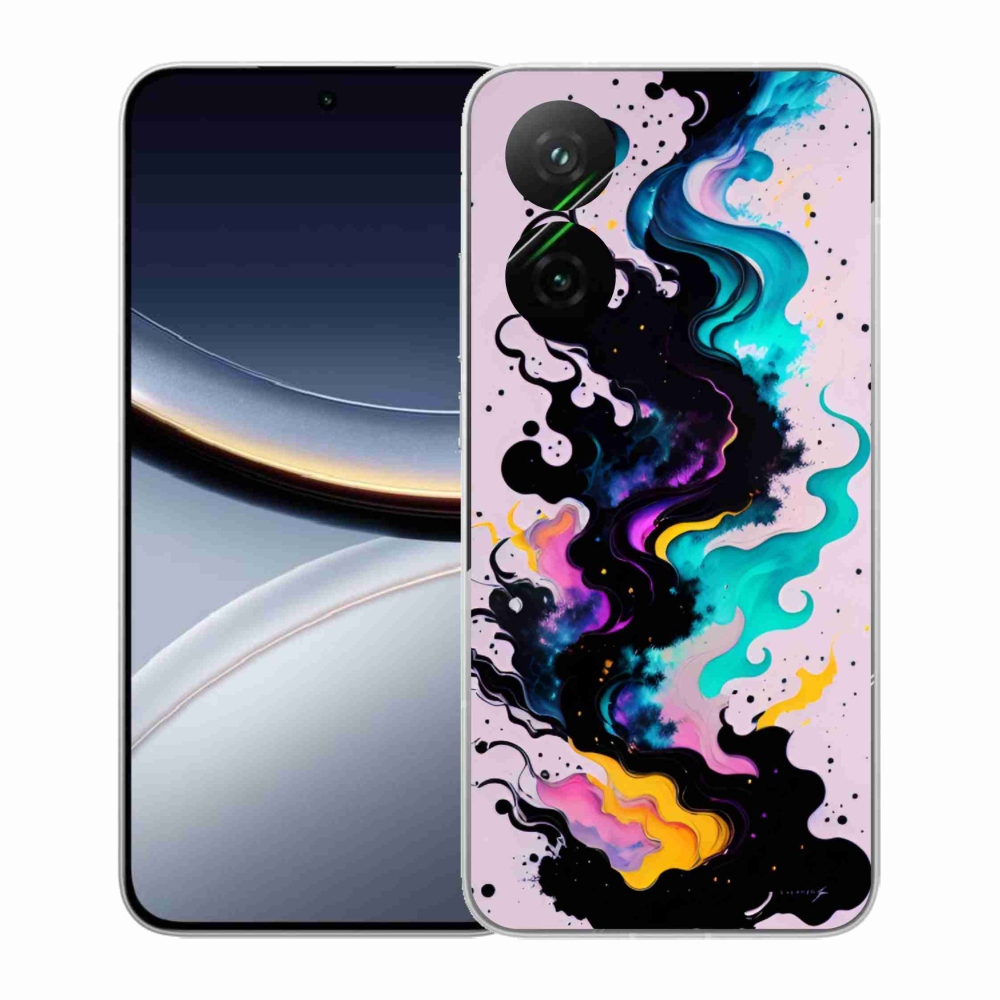 Gélový kryt mmCase na Xiaomi Poco F7 5G - abstraktný motív 4