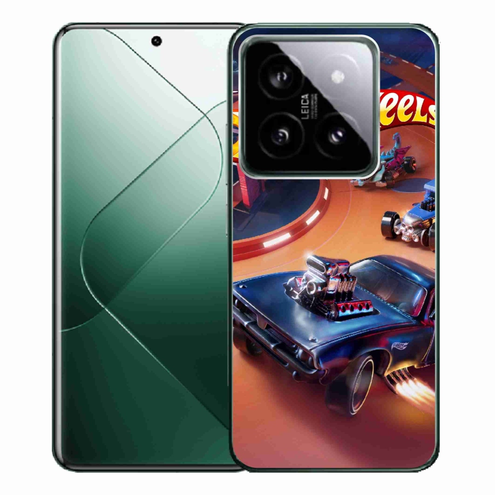 Gélový kryt mmCase na Xiaomi 14 Pro - hot wheels