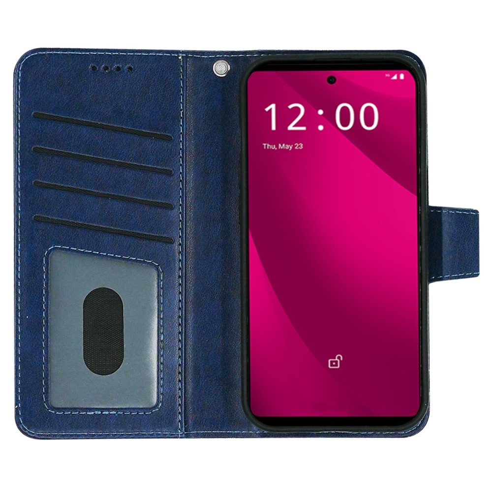 Strong knižkové púzdro na T-Mobile T Phone 2 Pro - modré