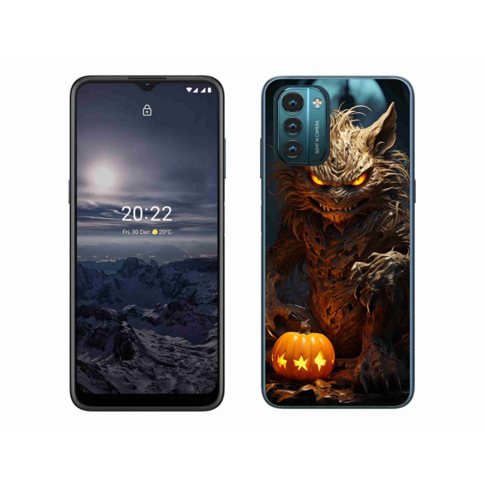 Gélový kryt mmCase na Nokia G11/G21 - halloweenska príšera