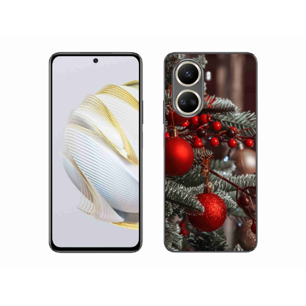 Gélový kryt mmCase na Huawei Nova 10 SE - vianočné ozdoby 2