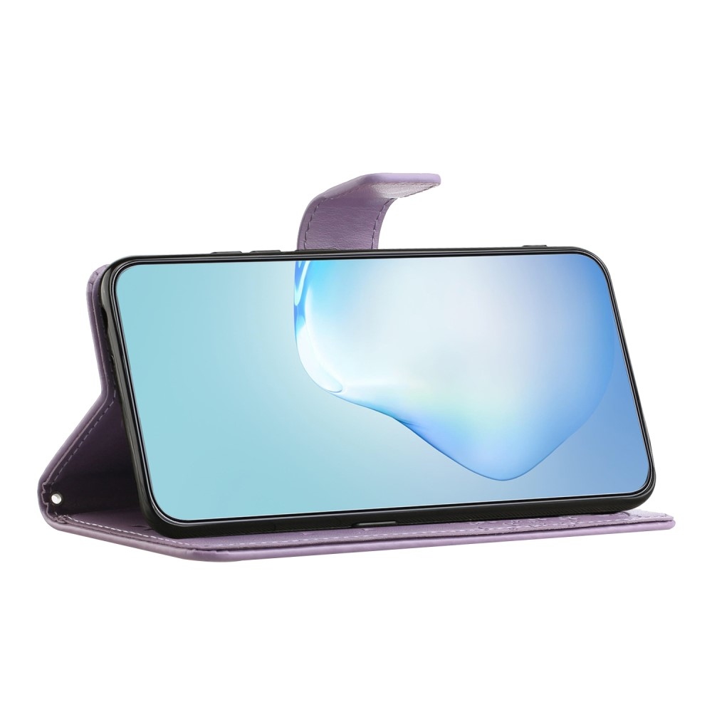 Tree knižkové púzdro na Samsung Galaxy S25 Edge - svetlofialové