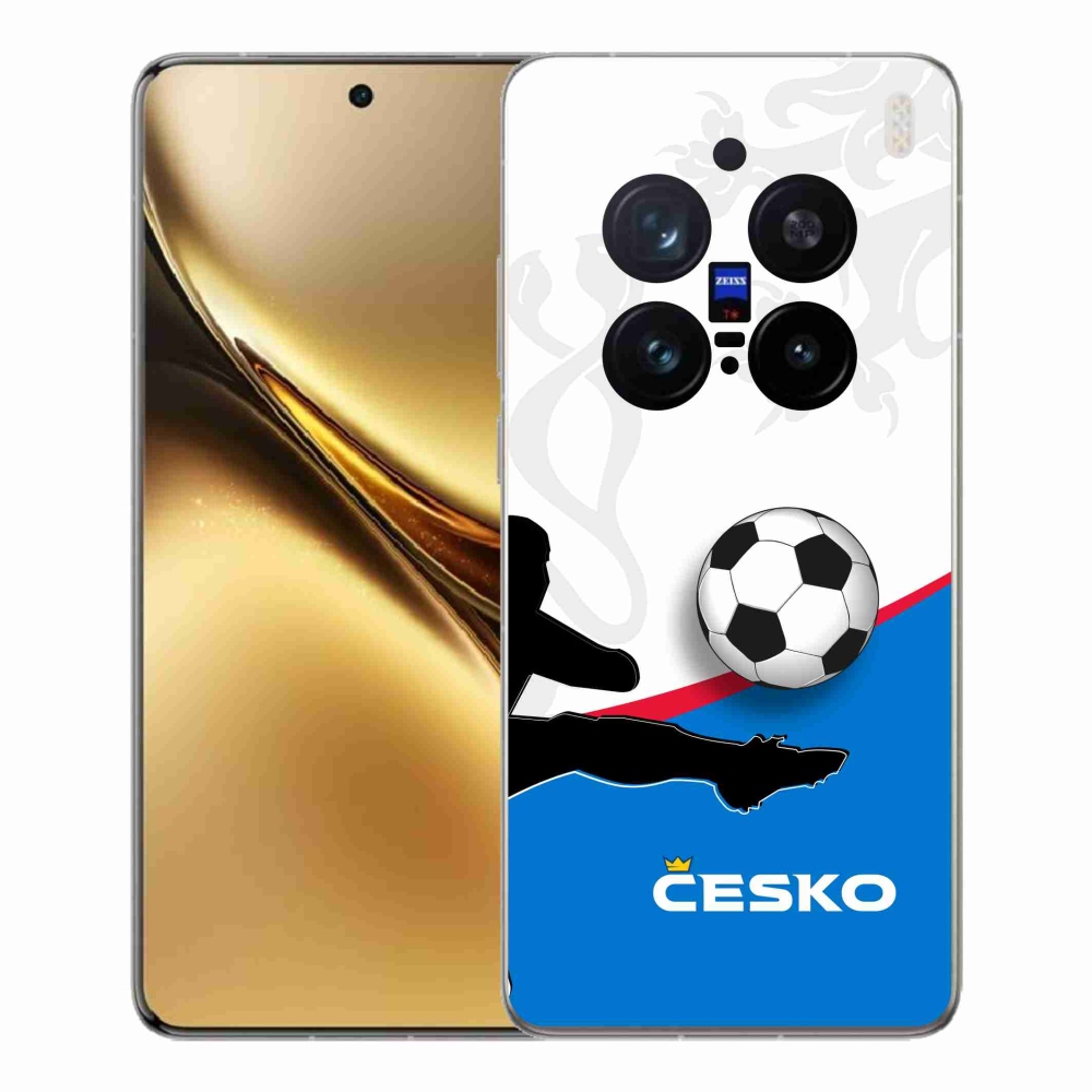 Gélový kryt mmCase na Vivo X200 Pro 5G - futbal Česko 3