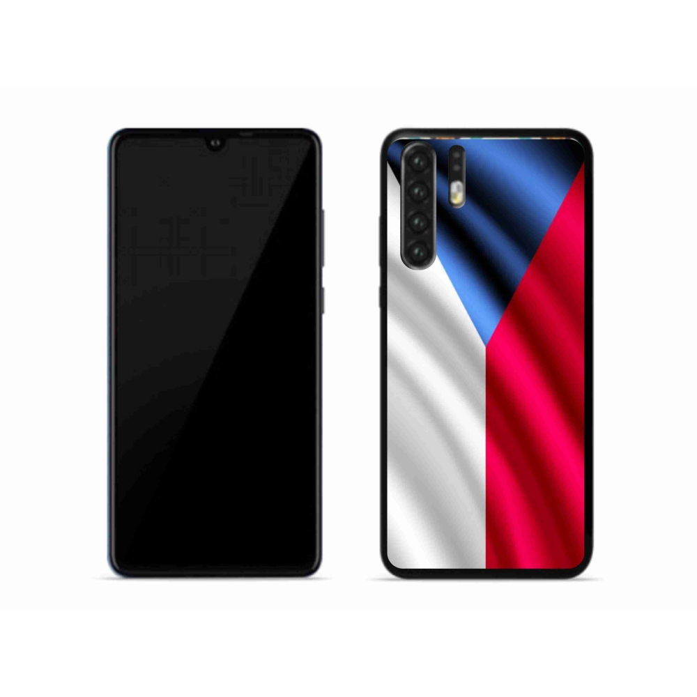 Gélový kryt mmCase na mobil Huawei P30 Pro - česká vlajka