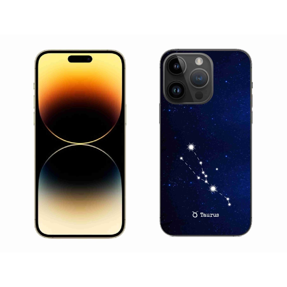 Gélový kryt mmCase na iPhone 14 Pro Max 6.7 - súhvezdie Býka