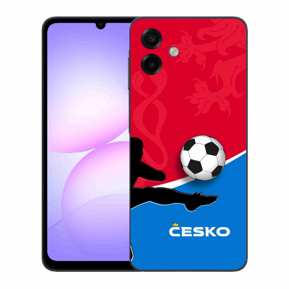 Gélový kryt mmCase na Samsung Galaxy A07 4G - futbal Česko 2