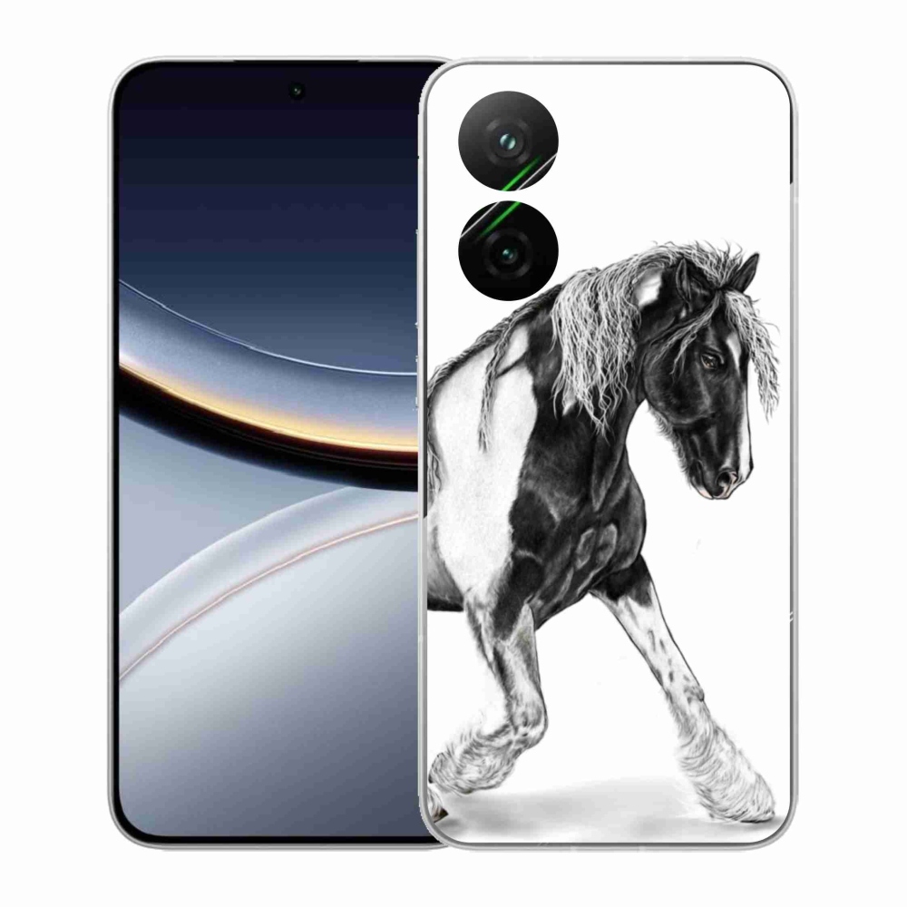 Gélový kryt mmCase na Xiaomi Poco F7 5G - kôň