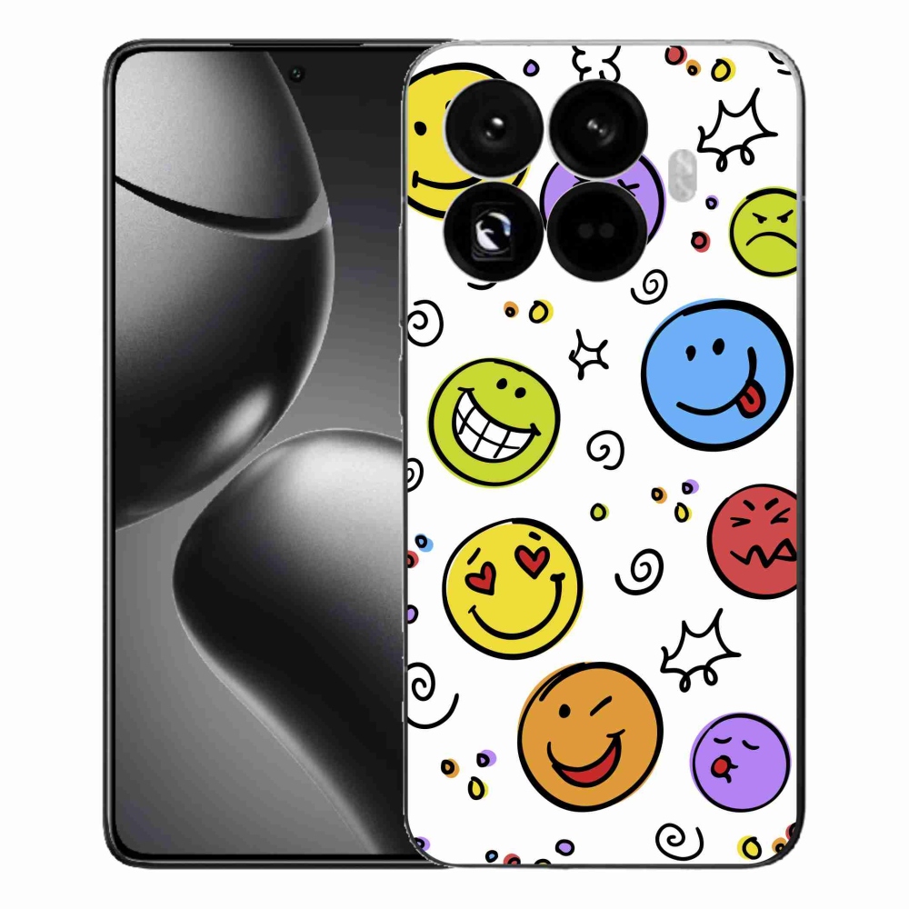 Gélový kryt mmCase na Xiaomi 15T Pro - smajlíci