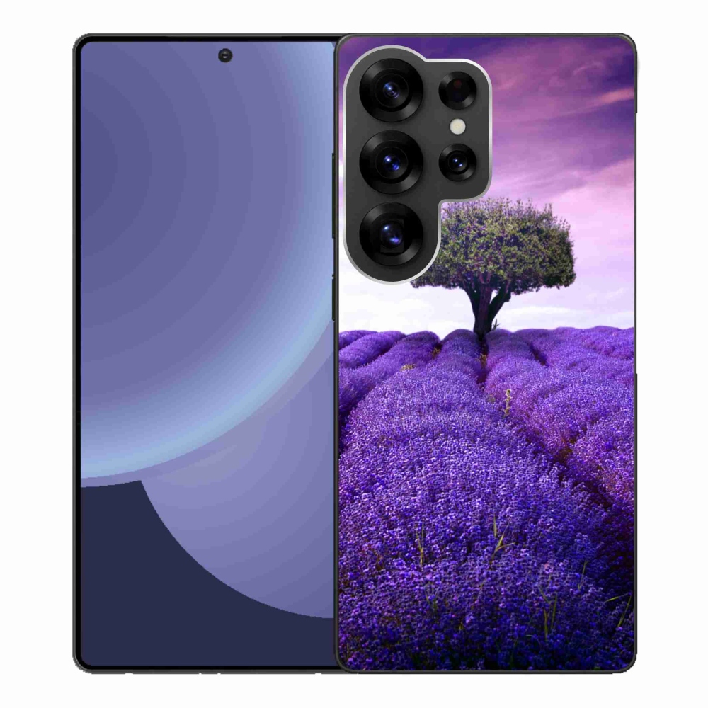 Gélový kryt mmCase na Samsung Galaxy S25 Ultra - levanduľová lúka