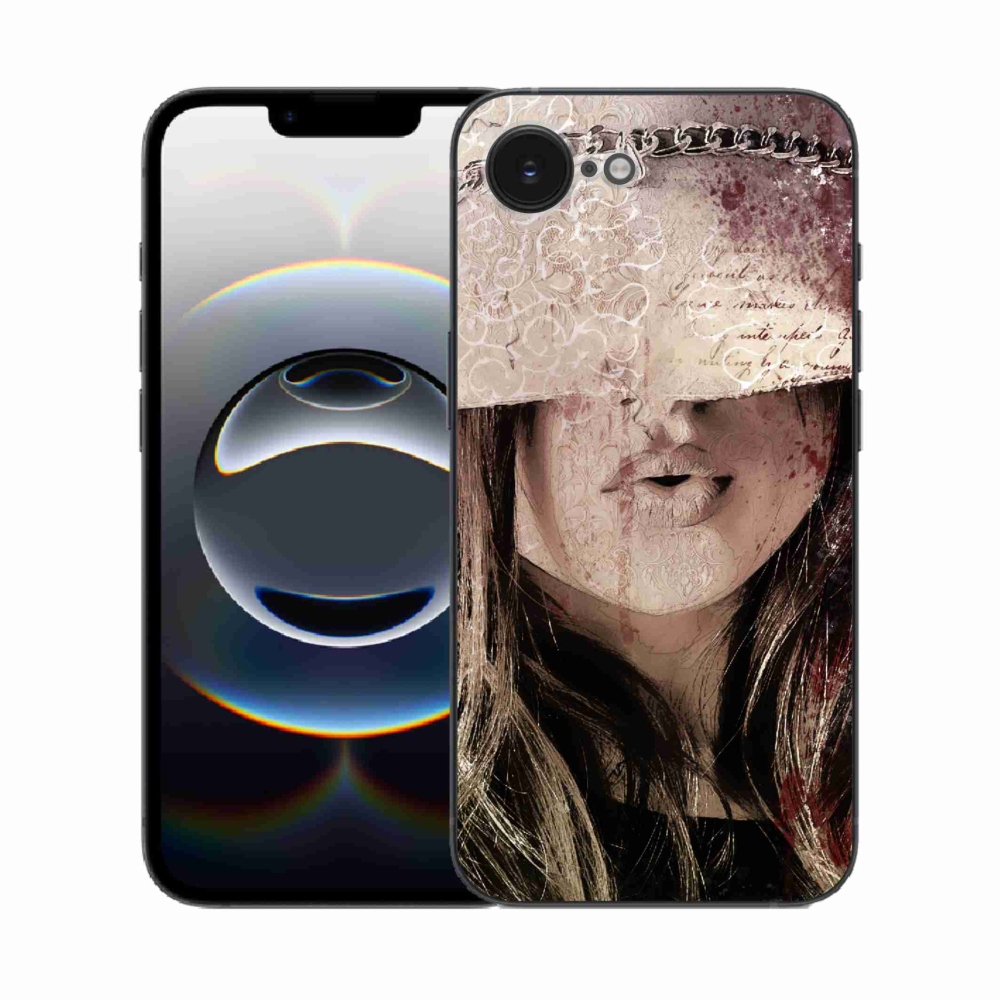 Gélový kryt mmCase na iPhone 16e - dievča