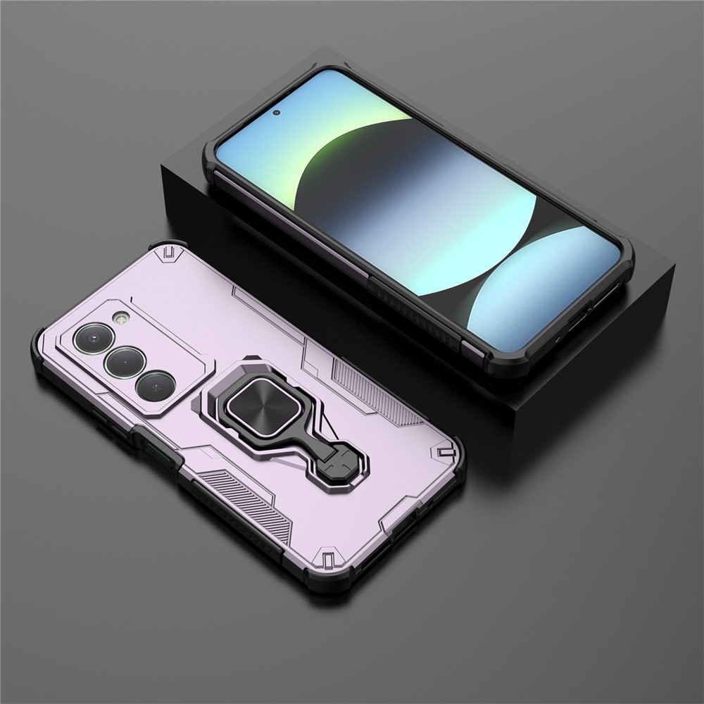 Ring odolný kryt na Xiaomi Redmi 15 5G (169mm) - fialový