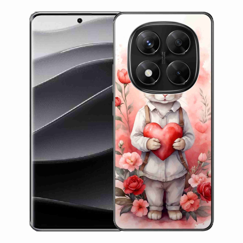 Gélový kryt mmCase na Xiaomi Redmi Note 14 Pro 5G/Poco X7 5G - zaisťuje srdiečko