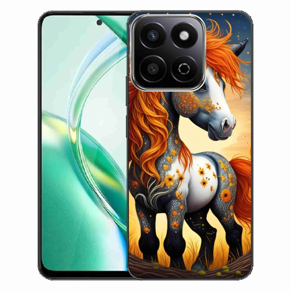 Gélový kryt mmCase na Honor 200 Smart 5G - farebný poník