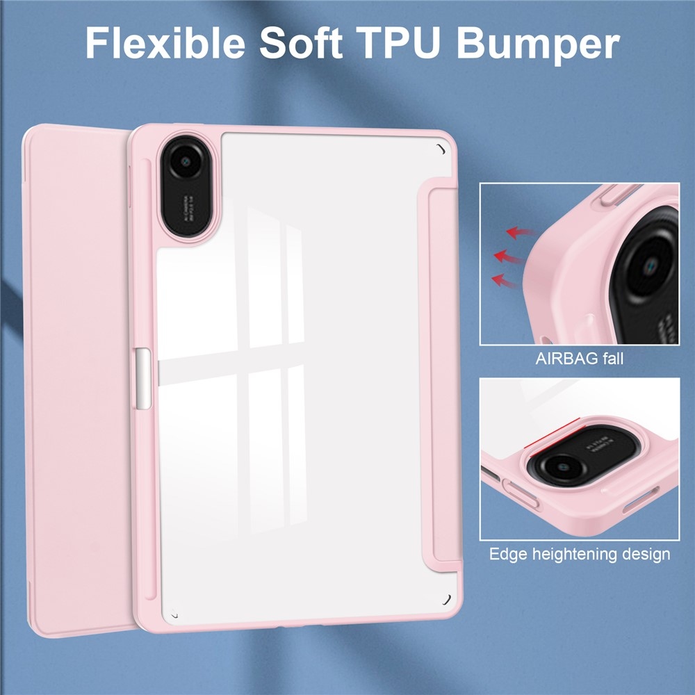 Case chytré zatváracie púzdro na tablet Xiaomi Redmi Pad 2 - ružové