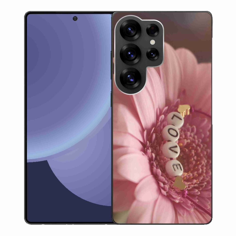 Gélový kryt mmCase na Samsung Galaxy S25 Ultra - prívesok love