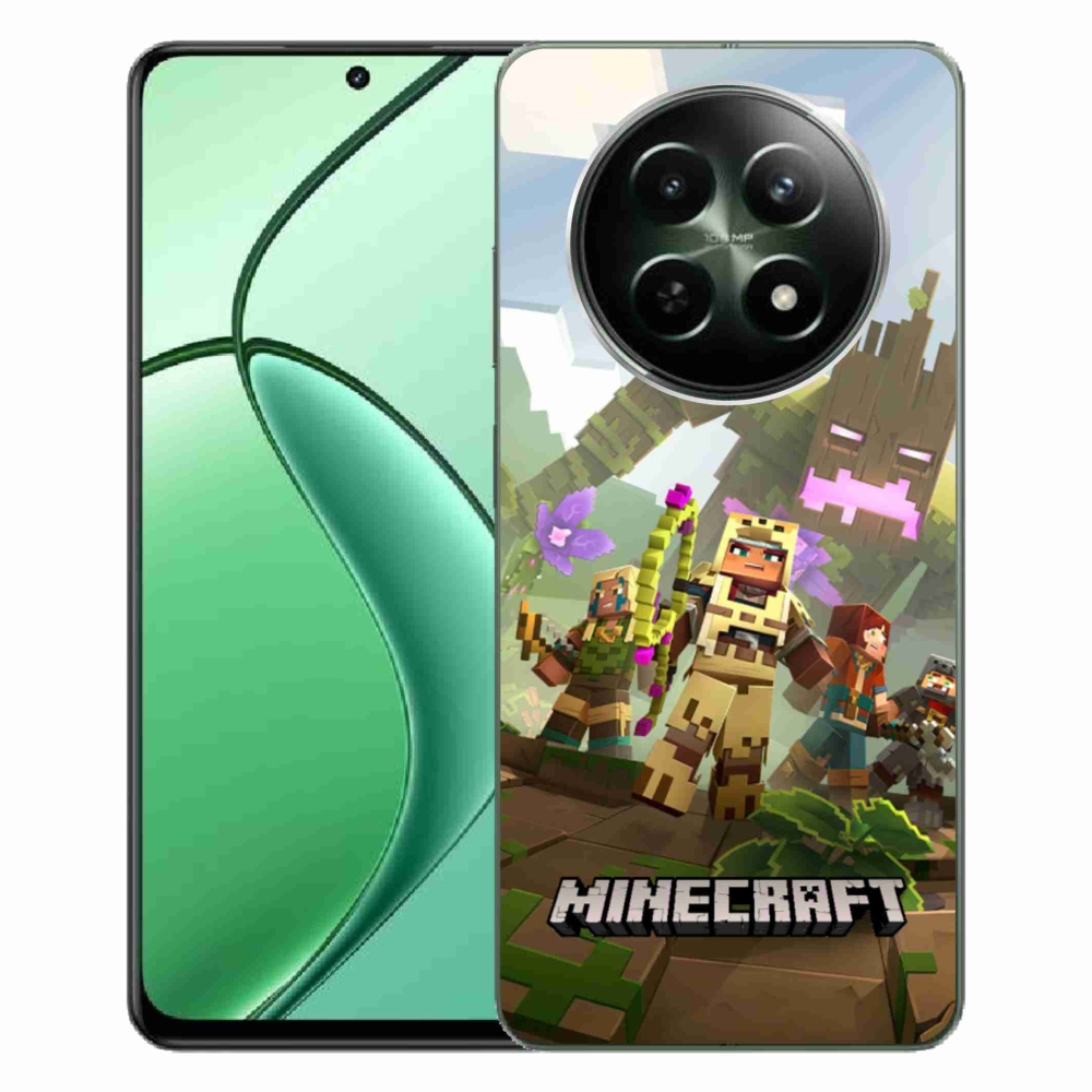 Gélový kryt mmCase na Realme 12 5G/12x 5G - minecraft 1