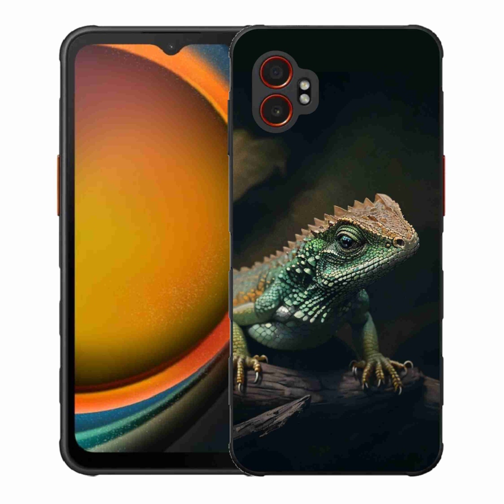 Gélový kryt mmCase na Samsung Galaxy Xcover 7 Pro - jašter