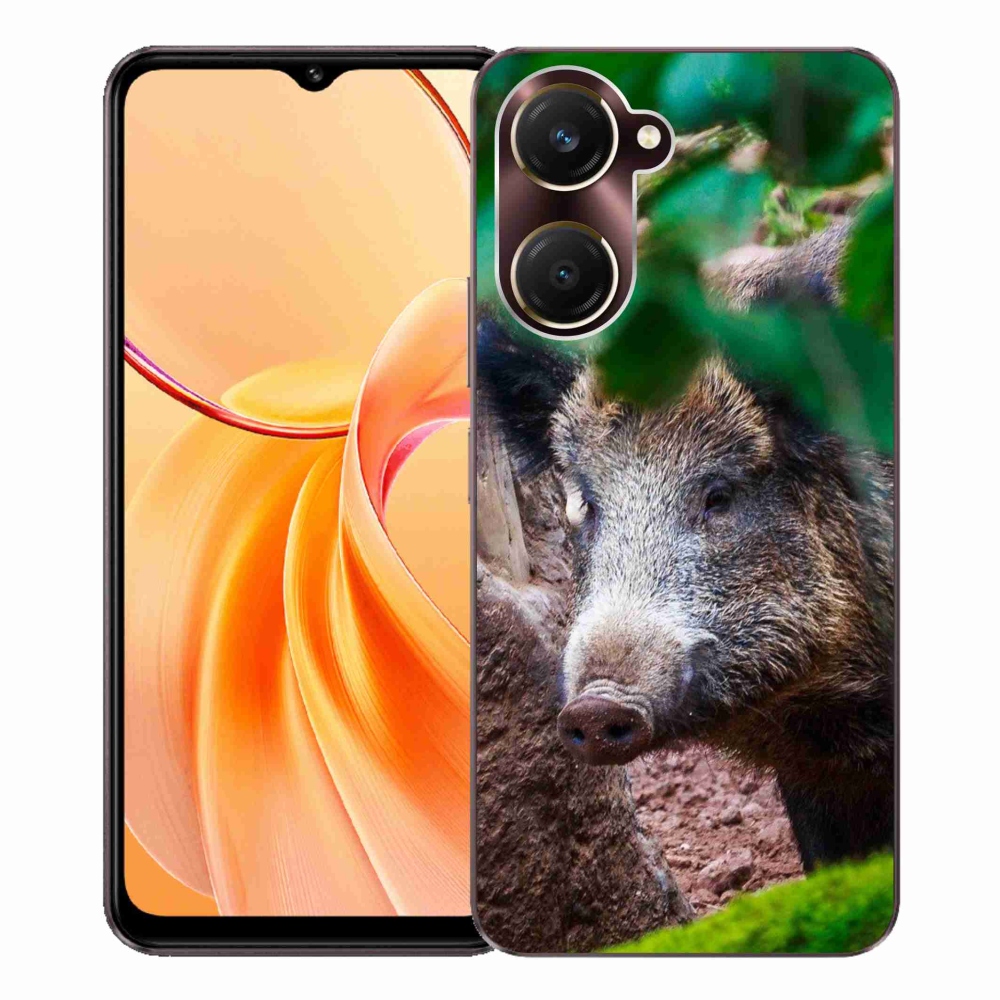 Gélový kryt mmCase na Vivo Y28s 5G - divoké prasa
