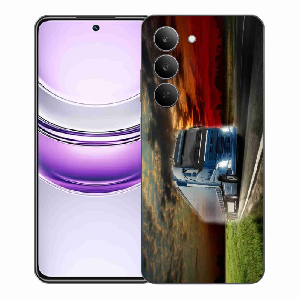 Gélový kryt mmCase na Realme 14x 5G - kamión 4
