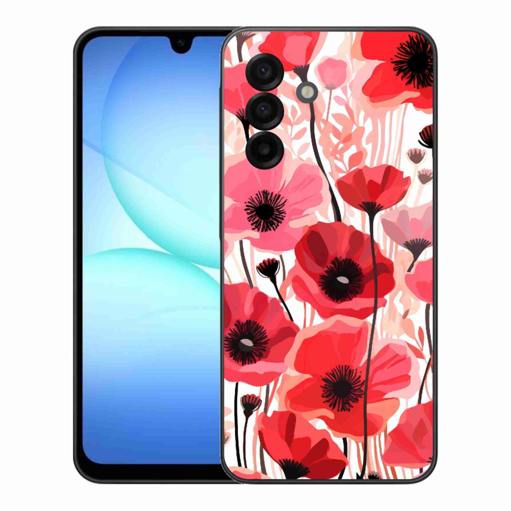 Gélový kryt mmCase na Samsung Galaxy A17 5G - vlčí mak 1