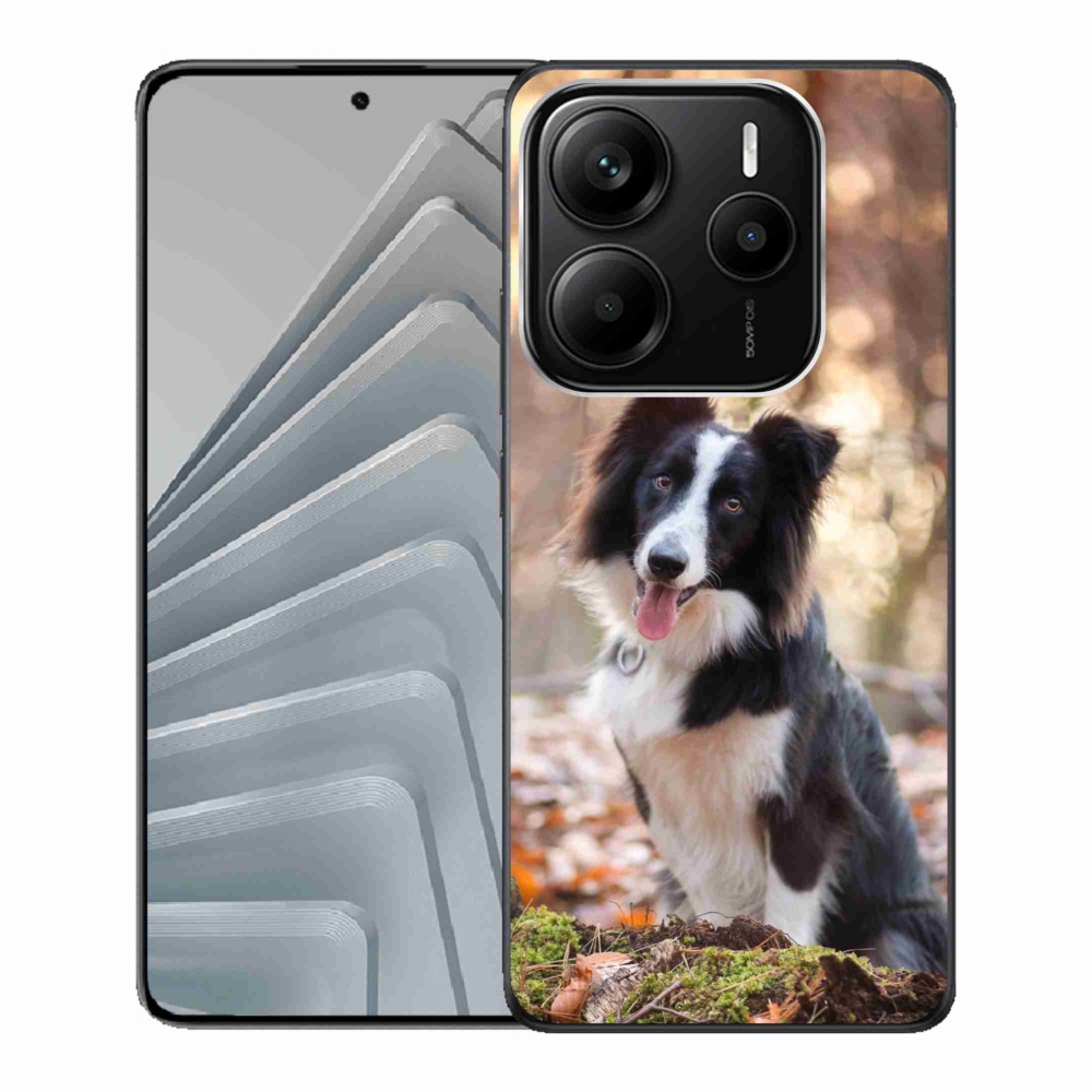 Gélový kryt mmCase na Xiaomi Redmi Note 14 5G - border kolie 1