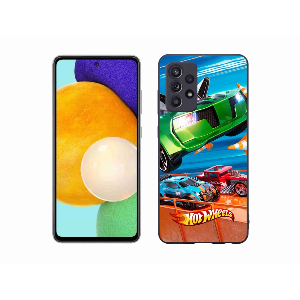 Gélový kryt mmCase na Samsung Galaxy A52/A52 5G - hot wheels 1