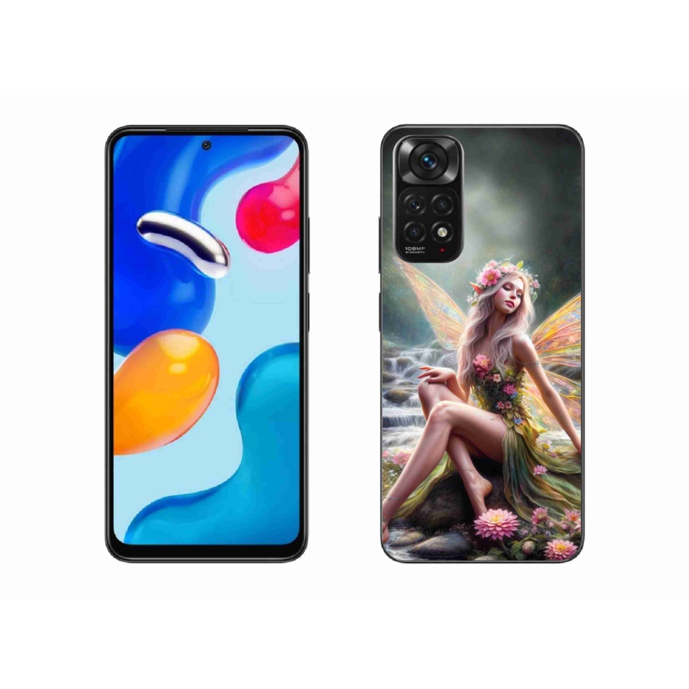 Gélový kryt mmCase na Xiaomi Redmi Note 11S 4G - motýlia žena 1