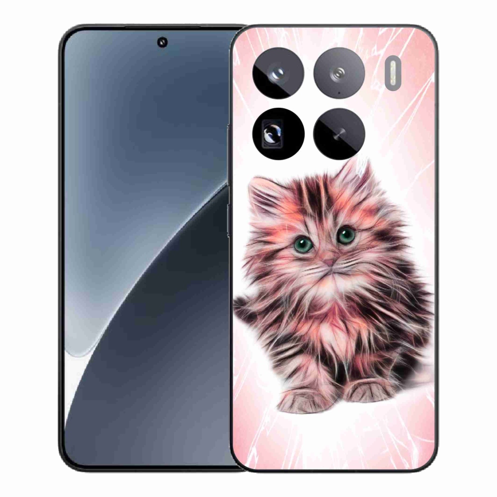 Gélový kryt mmCase na Xiaomi 15 Pro - roztomilé mačiatko