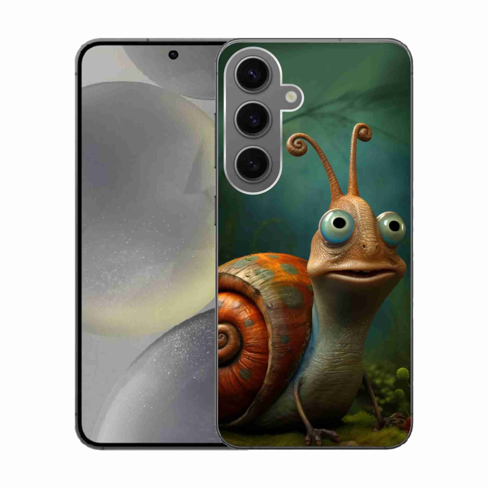 Gélový kryt mmCase na Samsung Galaxy S24 - slimák