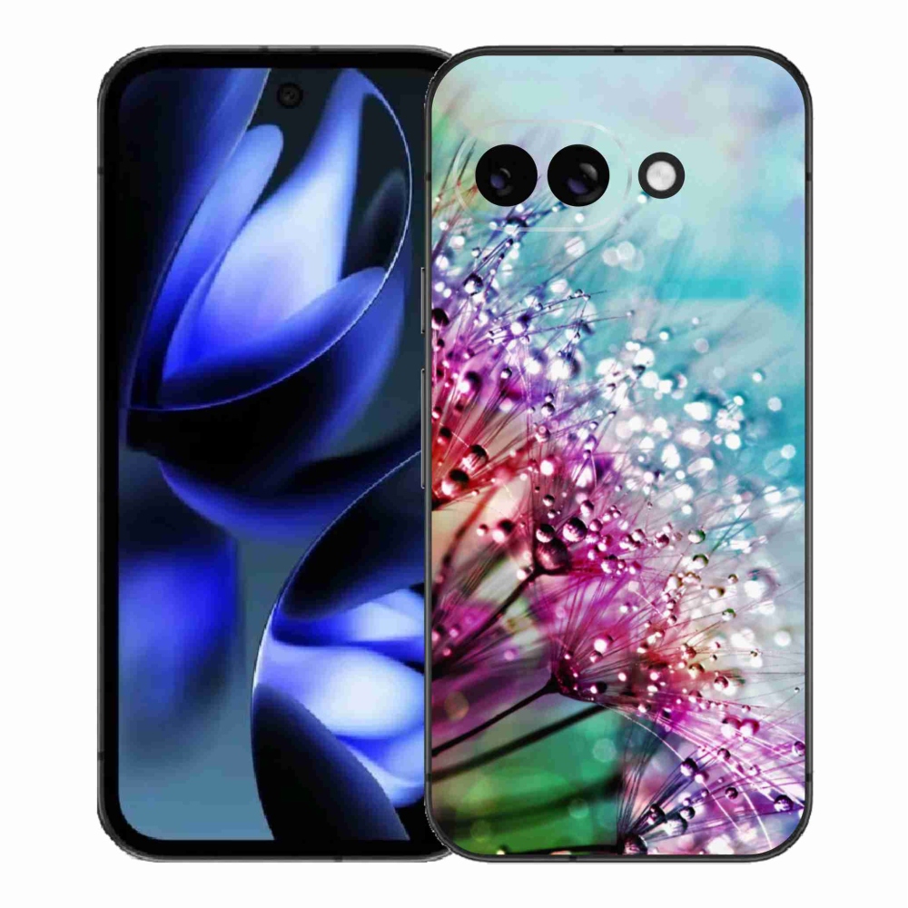Gélový kryt mmCase na Google Pixel 9a - farebné kvety